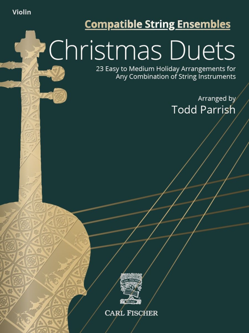 Compatible String Ensembles: Christmas Duets - Parrish - Violin - Book