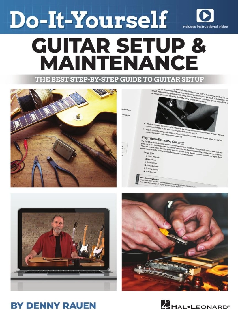 Do-It-Yourself Guitar Setup & Maintenance - Rauen - Guitar - Book/Video Online