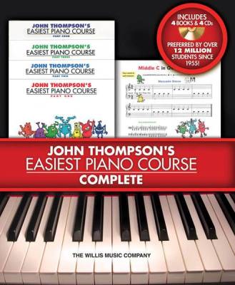 Willis Music Company - John Thompsons Easiest Piano Course - Complete