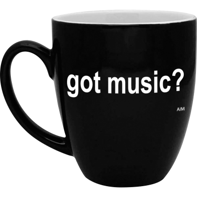 AIM Gifts - Tasse  caf Got Music