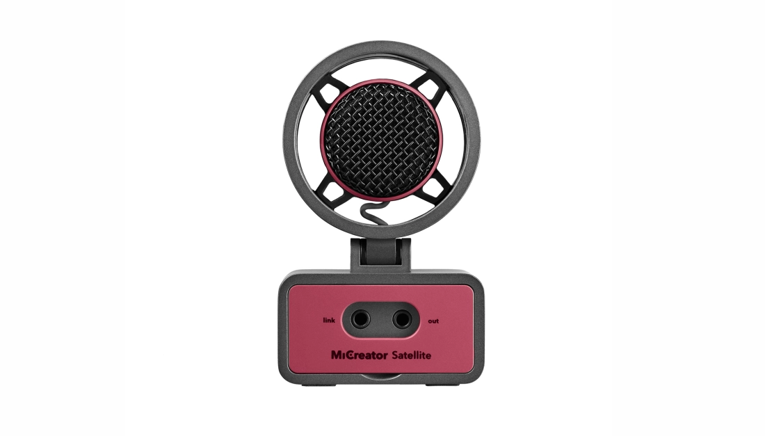 MiCreator Satellite TRRS Microphone with Headphone Jack