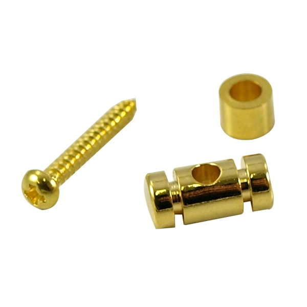 Barrel Guitar String Retainer - Gold