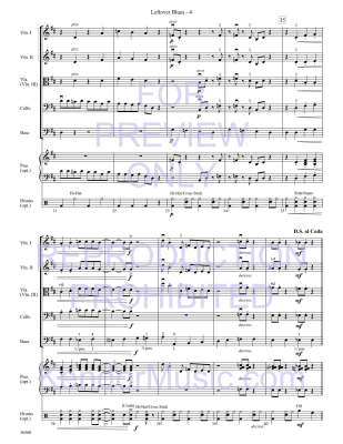 Leftover Blues - Frueh - String Orchestra - Gr. 2