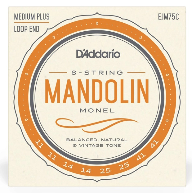 EJM75C Mandolin Medium Plus Strings Set - 11-41