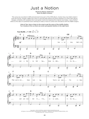 Really Easy Piano: 40 ABBA Songs - Easy Piano - Book