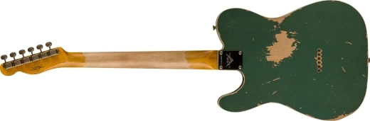 1965 Telecaster Custom Heavy Relic, Quartersawn Maple Neck - Aged Sherwood Green Metallic