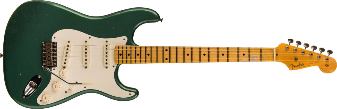 1956 Stratocaster Journeyman Relic, Maple Neck - Aged Sherwood Green Metallic