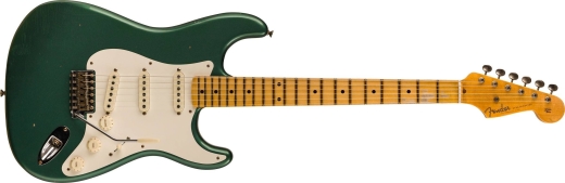 Fender Custom Shop - 1956 Stratocaster Journeyman Relic, Maple Neck - Aged Sherwood Green Metallic