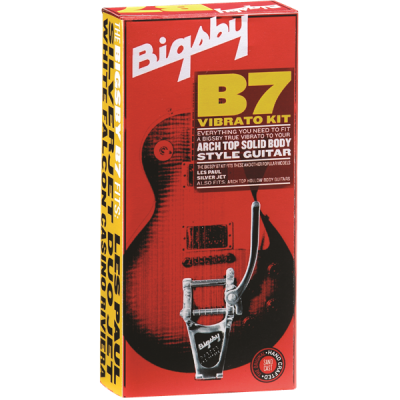 B7 Vibrato Tailpiece Kit - Polished Aluminum