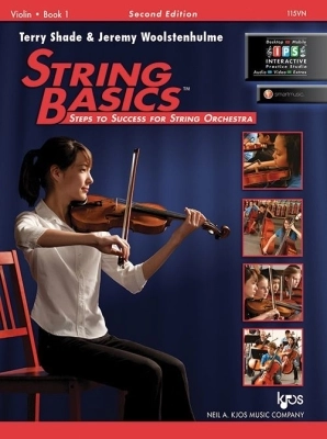 Kjos Music - String Basics Book 1 - Shade/Woolstenhulme - Violin - Book
