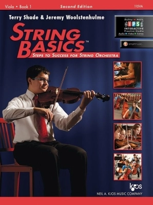 Kjos Music - String Basics Book 1 - Shade/Woolstenhulme - Viola - Book