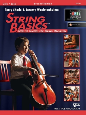 Kjos Music - String Basics Book 1 - Shade/Woolstenhulme - Cello - Book