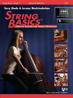 Kjos Music - String Basics Book 1 - Shade/Woolstenhulme - String Bass - Book