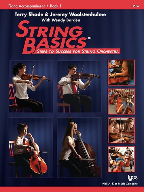 String Basics Book 1 - Shade /Barden /Woolstenhulme - Piano Accompaniment - Book