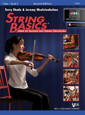 Kjos Music - String Basics Book 2 - Shade/Woolstenhulme - Violin - Book