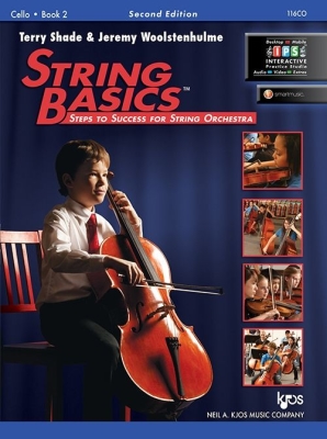 Kjos Music - String Basics Book2 Shade, Woolstenhulme Violoncelle Livre