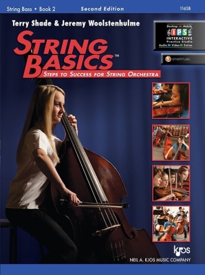 Kjos Music - String Basics Book2 Shade, Woolstenhulme Contrebasse Livre