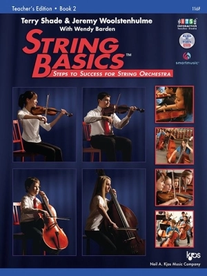 Kjos Music - String Basics Book 2 - Shade /Barden /Woolstenhulme - Teachers Edition - Book