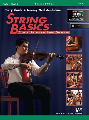 Kjos Music - String Basics Book 3 - Shade/Woolstenhulme - Viola - Book