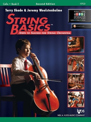 Kjos Music - String Basics Book 3 - Shade/Woolstenhulme - Cello - Book