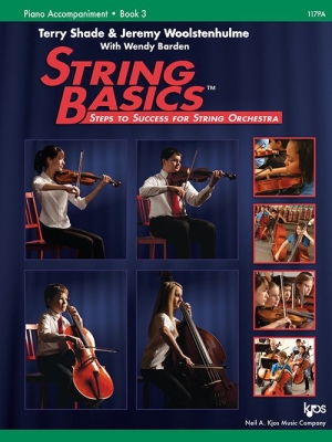 Kjos Music - String Basics Book3 Shade, Barden, Woolstenhulme Accompagnement de piano Livre