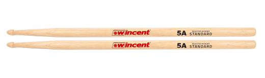Wincent Drumsticks - Standard Hickory Drumsticks - 5A