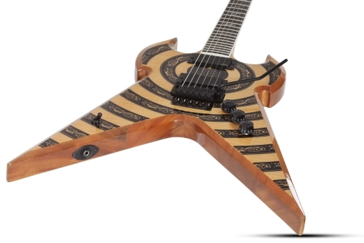 Wylde Warhammer FR Norse Dragon Electric Guitar - RawTop