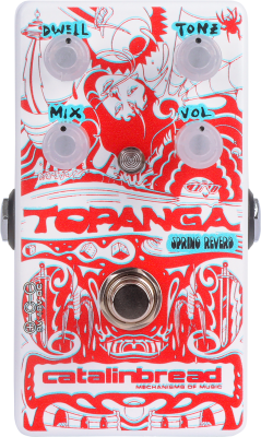 Topanga 3D Spring Reverb Pedal with 3D Glasses