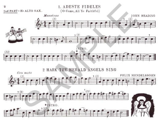 Christmas Time - Buchtel - 2nd Ensemble Part, Eb Alto Sax - Book
