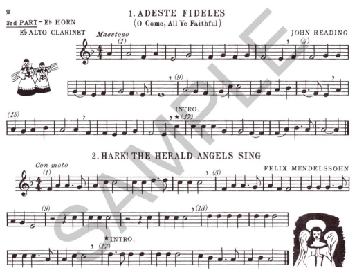 Christmas Time - Buchtel - 3rd Ensemble Part, Eb Horn/Alto Clarinet - Book