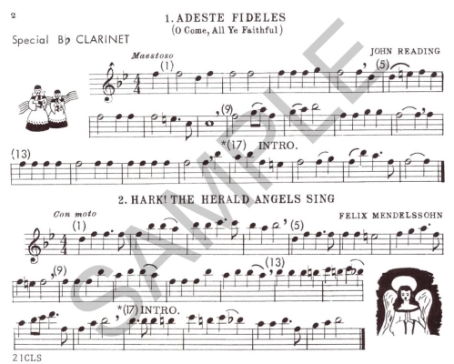 Christmas Time - Buchtel - Special Bb Clarinet - Book