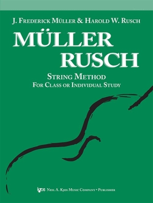 Kjos Music - Mller-Rusch String Method Book1 Partition matresse et accompagnement de piano Livre