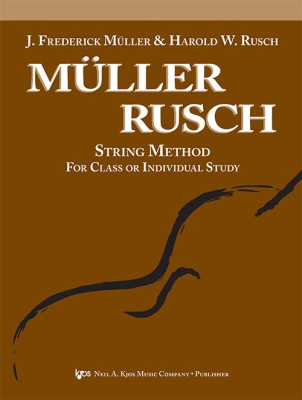 Kjos Music - Muller-Rusch String Method Book 2 - Conductor Score/Piano Acc. - Book
