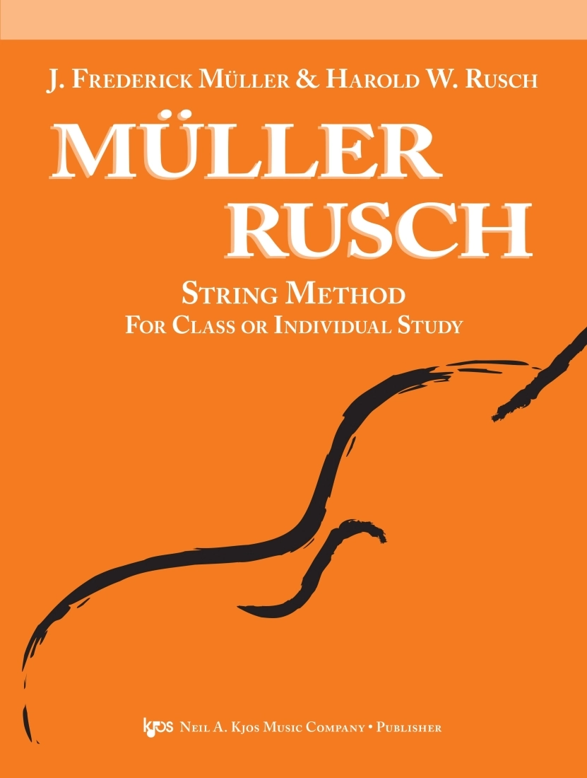 Muller-Rusch String Method Book 3 - String Bass - Book