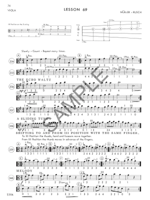 Muller-Rusch String Method Book 3 - Viola - Book