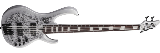 BTB Standard 5-String Electric Bass - Silver Blizzard Matte