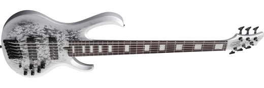 BTB Standard 6-String Electric Bass - Silver Blizzard Matte