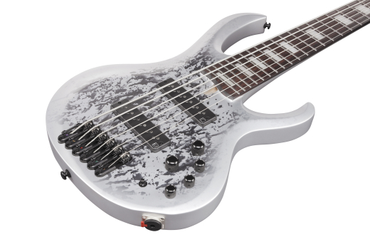 BTB Standard 6-String Electric Bass - Silver Blizzard Matte