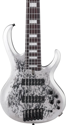 BTB Standard 6-String Electric Bass - Silver Blizzard Matte