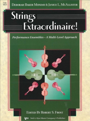 Kjos Music - Strings Extraordinaire McAllister, Monday Violoncelle Livre