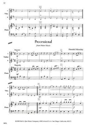 Strings Extraordinaire - McAllister/Monday - Piano - Book