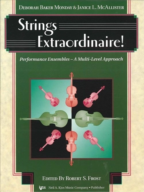 Strings Extraordinaire - McAllister/Monday - String Bass - Book