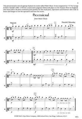 Strings Extraordinaire - McAllister/Monday - Viola - Book