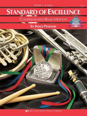 Kjos Music - Standard of Excellence Book 1 - Pearson - Eb Horn - Book