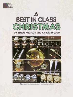 Kjos Music - A Best in Class Christmas Elledge, Pearson Saxophone tnor en sibmol Livre