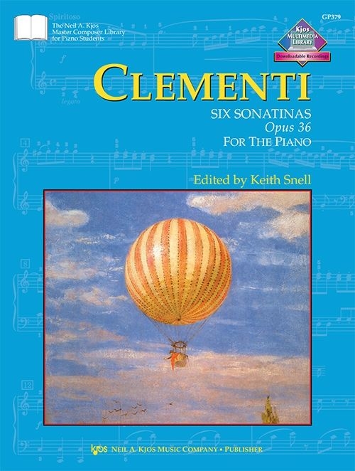 Six Sonatinas - Clementi/Snell - Piano - Book