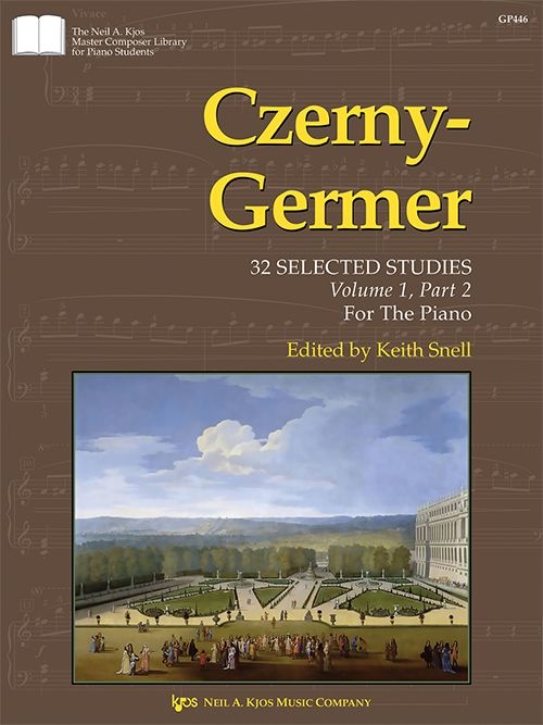 32 Selected Studies, Vol 1, Part 2 - Czerny/Germer - Piano - Book