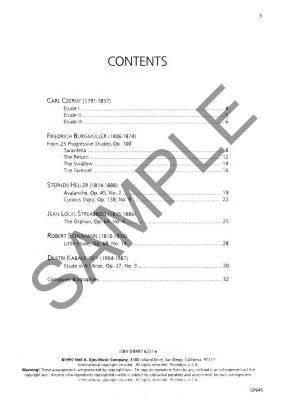 Piano Repertoire: Etudes, Level 5 - Snell - Piano - Book