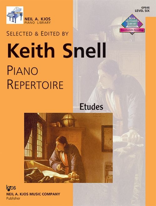 Piano Repertoire: Etudes, Level 6 - Snell - Piano - Book