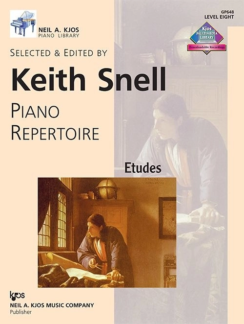 Piano Repertoire: Etudes, Level 8 - Snell - Piano - Book